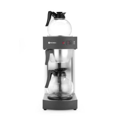 Překapávací kávovar, HENDI, Kitchen Line, 1,8L, 230V/1480W, 220x383x(H)465mm | 208304